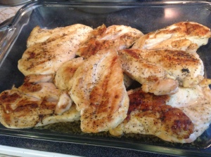 Chicken before being marinaded